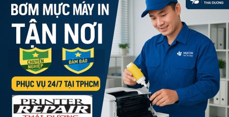 bơm mực máy in tận nơi
