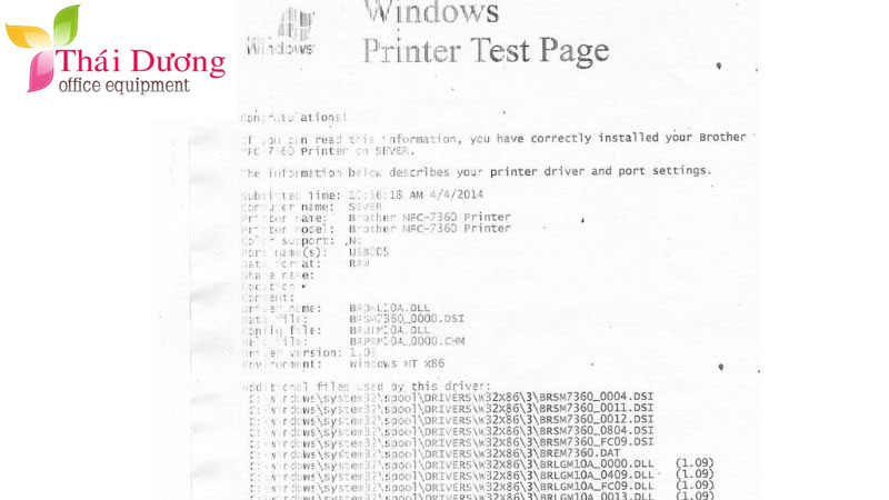 Vì sao máy in thường in mờ khi sắp hết mực?